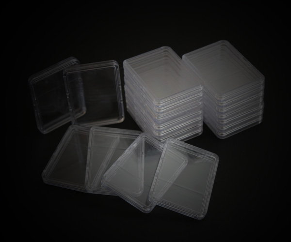 twenty pvc free coin slabs long term quality coin storage